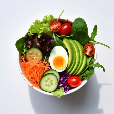 Fresh Healthy Salad Bowl