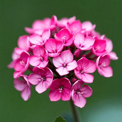 Pink Hydrangea Flower Bloom