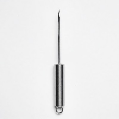 Metal meat tenderizer needle tool