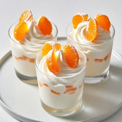 Mandarin Orange Yogurt Parfaits