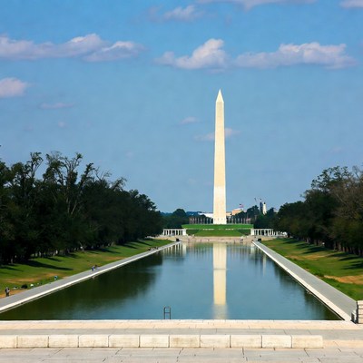Washington Monument Reflecting Pool
