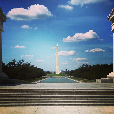 Washington Monument Reflecting Pool View