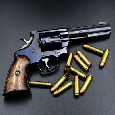 Colt Python 357 Magnum Revolver with Bullets