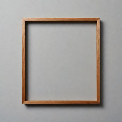 Oak Wood Picture Frame
