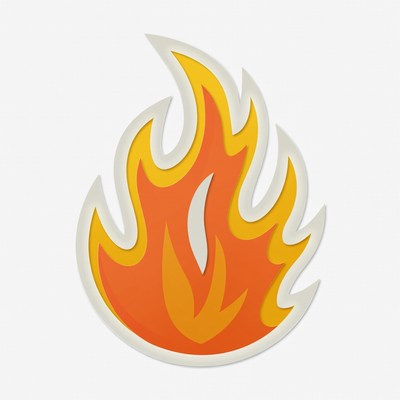 Fiery Flame Icon