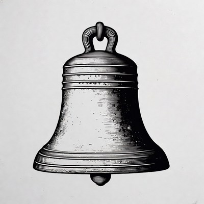 Vintage Bell Illustration