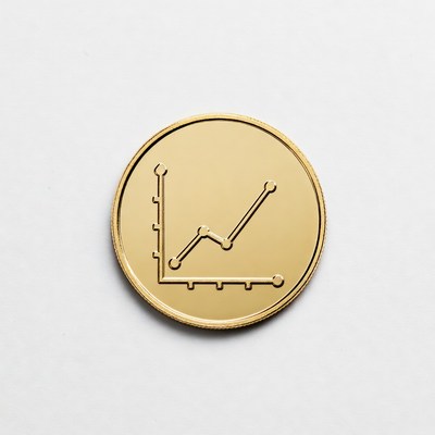 Golden Coin with Upward Graph