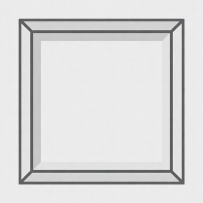 Empty White Picture Frame