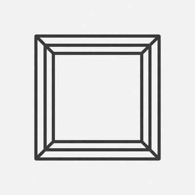 Line Art Picture Frame