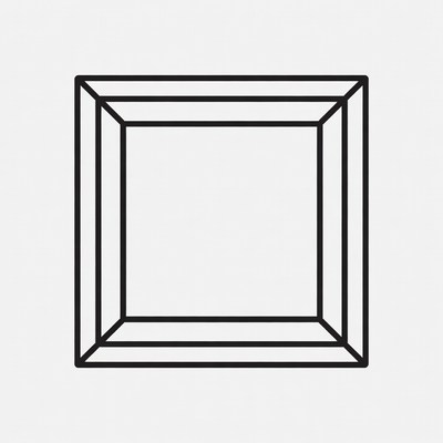 Black Outline Picture Frame