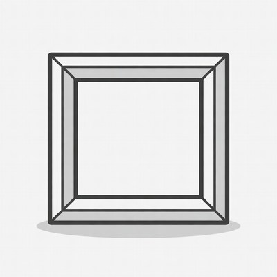 Empty Picture Frame Outline