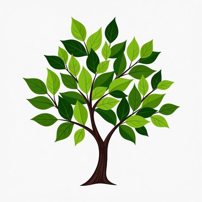 Green Tree Illustration