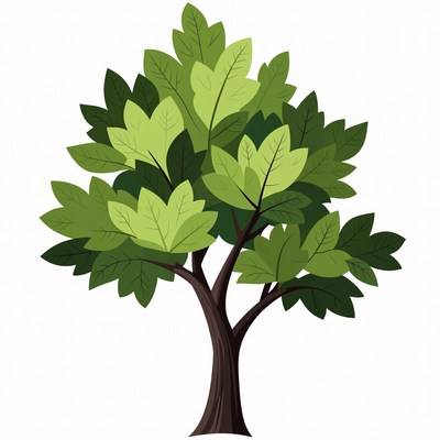 Green Tree Illustration