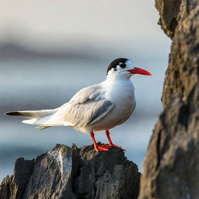 White Tern on Rock