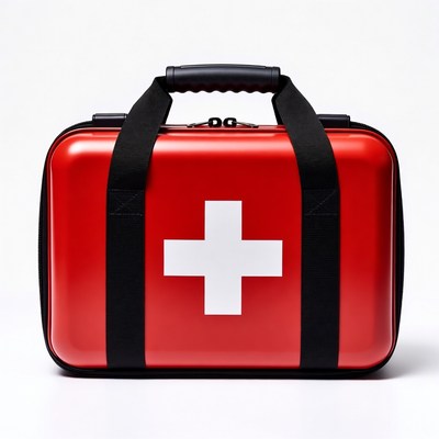 Red First Aid Kit