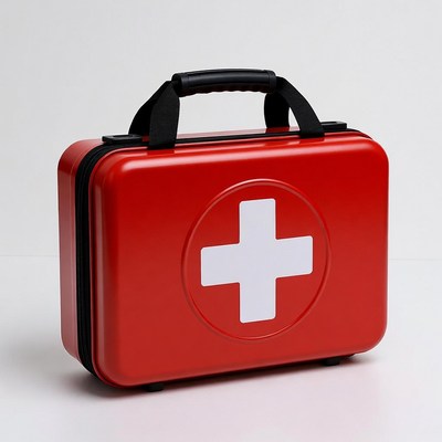Red First Aid Kit