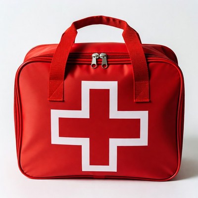 Red First Aid Kit