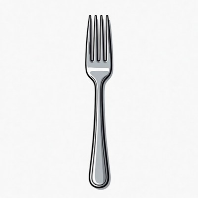 Silver Fork Illustration