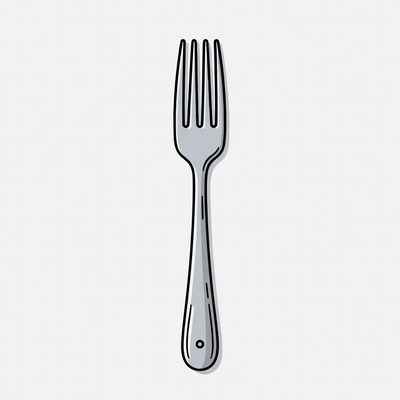 Silver Fork Illustration