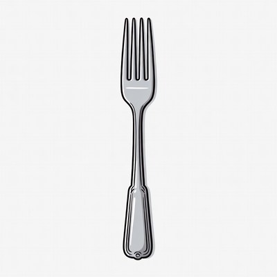 Silver Fork Illustration