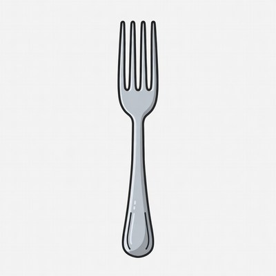 Silver Fork Illustration