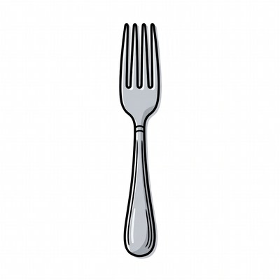 Silver Fork Illustration