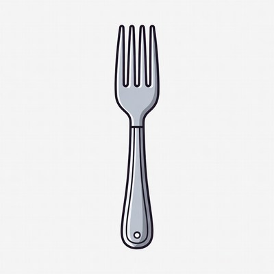 Silver Fork Illustration