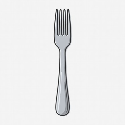 Silver Fork Illustration