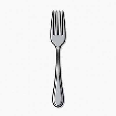 Silver Fork Illustration