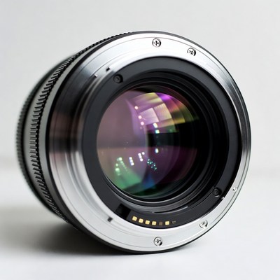 Close-up of Camera Lens