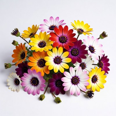 Colorful Gerbera Daisy Bouquet