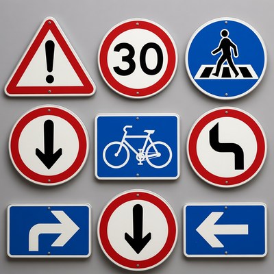 Assortment of Traffic Signs
