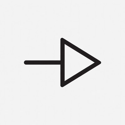 Black right arrow icon