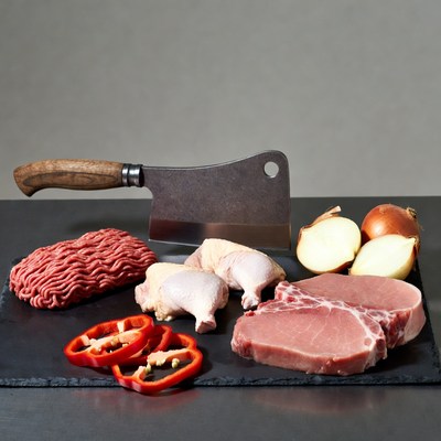 Raw Meat Chicken Onions Peppers