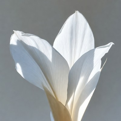 White calla lily flower