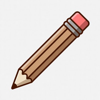 Pencil with Eraser