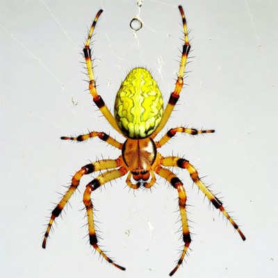 Yellow Garden Spider on Web