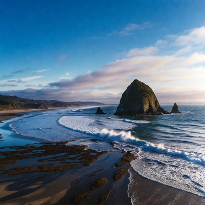 Haystack Rock Oregon Coast