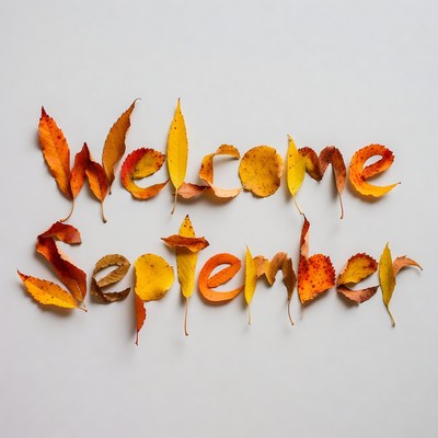 Welcome September Autumn Leaves