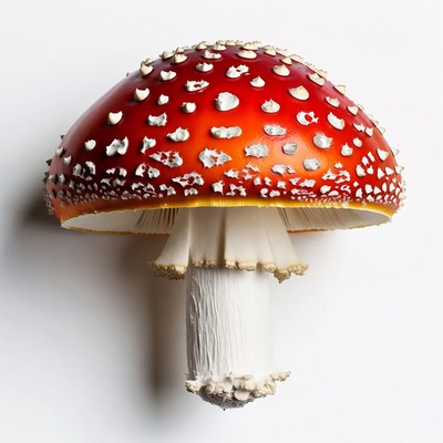 Red Fly Agaric Mushroom