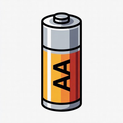 AA Battery Illustration