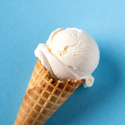Vanilla Ice Cream Cone