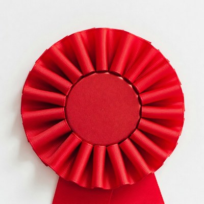 Red Ribbon Award Badge
