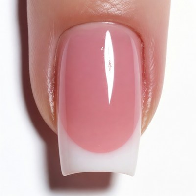 Pink French Tip Manicure