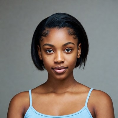 Young African-American woman portrait