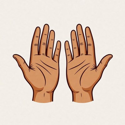 Open Hands Illustration