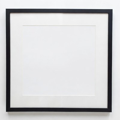Black Framed Empty Picture Frame