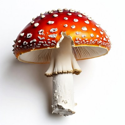 Red Fly Agaric Mushroom