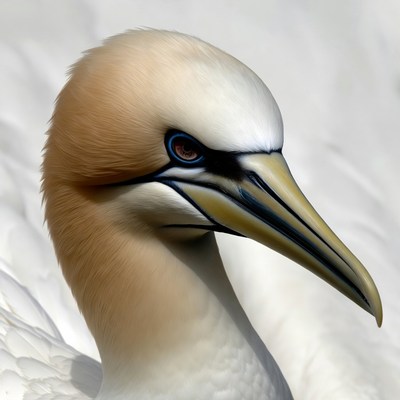 Nazca Booby Bird Closeup