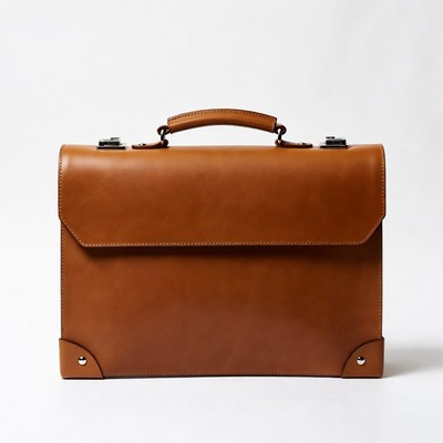 Brown Leather Briefcase